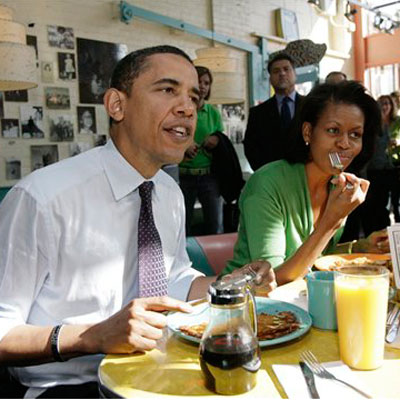 "I like pancakes! hey Boehner, I upped my income, up yours!"