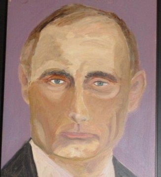 Putin in one of his happy moods