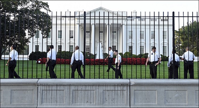 White House guards who still have their jobs mill around wondering what happened